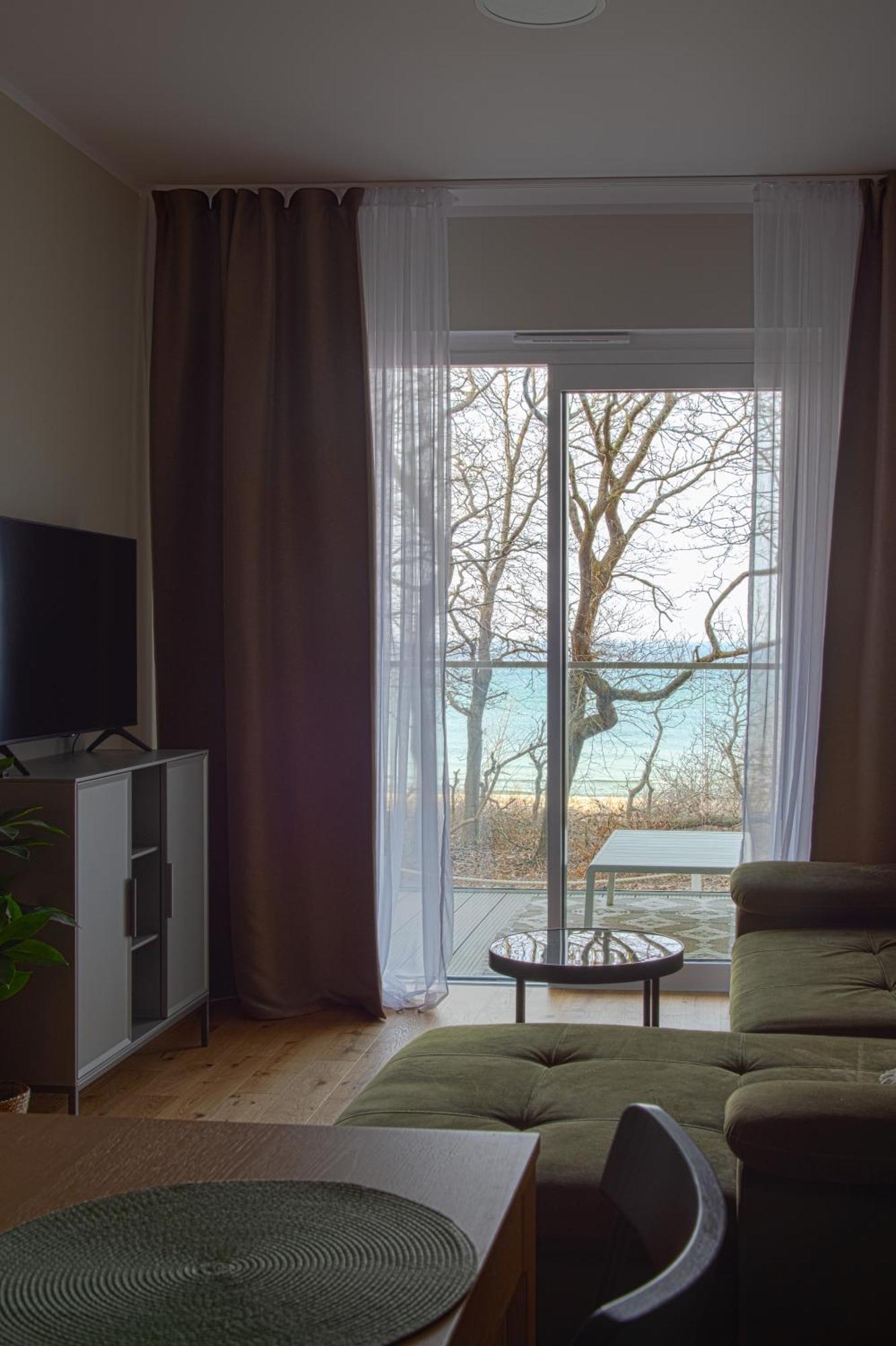 Apartament 018 Tuz Przy Plazy Z Tarasem I Parkingiem Perlowa Przystan Sianozety Buitenkant foto